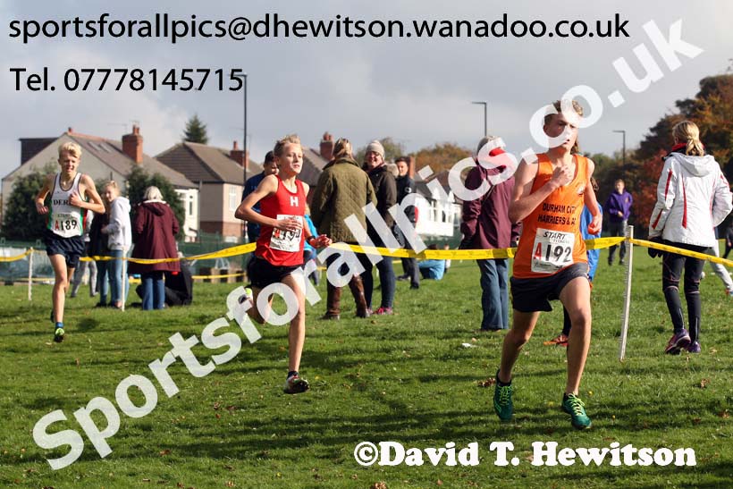 Boys under-15s Northern Cross Country Relays. Photo: David T. Hewitson/Sports for All Pics